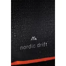 Geanta de cosmetice, Nordic Drift, 2610E19120, Compartimentata, Cu agatatoare, Cu maner, 21x8x22 cm, rPET, Negru