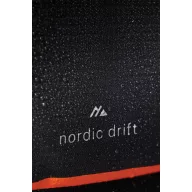   Geanta de cosmetice, Nordic Drift, 2610E19120, Compartimentata, Cu agatatoare, Cu maner, 21x8x22 cm, rPET, Negru