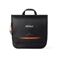   Geanta de cosmetice, Nordic Drift, 2610E19120, Compartimentata, Cu agatatoare, Cu maner, 21x8x22 cm, rPET, Negru