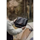 Geanta de cosmetice, Nordic Drift, 2610E19120, Compartimentata, Cu agatatoare, Cu maner, 21x8x22 cm, rPET, Negru