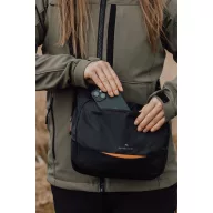   Geanta crossbody, Nordic Drift, 2610E17392, 27x8.5x19.5 cm, rPET, Negru
