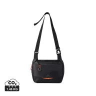   Geanta crossbody, Nordic Drift, 2610E17392, 27x8.5x19.5 cm, rPET, Negru