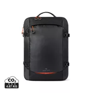   Rucsac sport casual 25L, Nordic Drift, 2610E19187, 32.5x10x49.5 cm, rPET, Negru