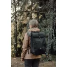 Rucsac sport casual 30L, Nordic Drift, 2610E19192, 32x15x62 cm, rPET, Negru