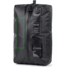 Geanta de vidat cu pompa integrata, Nordic Drift, 2610E18288, 24x16x44 cm, rPET, Negru