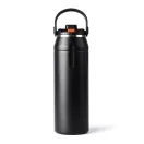 Sticla termos, Nordic Drift, 2610E19302, 940 ml, Cu maner, 26.7xØ8.7 cm, Otel inoxidabil, Polipropilena, Negru