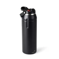   Sticla termos, Nordic Drift, 2610E19302, 940 ml, Cu maner, 26.7xØ8.7 cm, Otel inoxidabil, Polipropilena, Negru