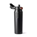 Sticla termos, Nordic Drift, 2610E19301, 750 ml, Cu maner, 27.5xØ7.9 cm, Otel inoxidabil, Polipropilena, Negru
