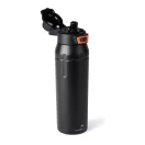 Sticla termos, Nordic Drift, 2610E19301, 750 ml, Cu maner, 27.5xØ7.9 cm, Otel inoxidabil, Polipropilena, Negru