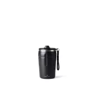   Cana termos, Nordic Drift, 2610E19303, 350 ml, Cu maner, 15.1xØ8.6 cm, Otel inoxidabil, Polipropilena, Negru