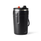 Cana termos, Nordic Drift, 2610E19303, 350 ml, Cu maner, 15.1xØ8.6 cm, Otel inoxidabil, Polipropilena, Negru