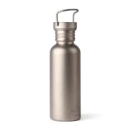   Sticla de apa, Nordic Drift, 2610E18356, 600 ml, Cu maner, 22.5xØ7.2 cm, Metal, Polipropilena, Argintiu