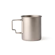   Cana usoara si rezistenta, Nordic Drift, 2610E19413, 450 ml, 9.3xØ7.7 cm, Metal, Argintiu