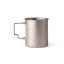 Cana usoara si rezistenta, Nordic Drift, 2610E19413, 450 ml, 9.3xØ7.7 cm, Metal, Argintiu