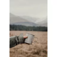   Cana usoara si rezistenta, Nordic Drift, 2610E19413, 450 ml, 9.3xØ7.7 cm, Metal, Argintiu