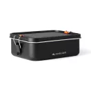 Caserola pentru pranz, Nordic Drift, 2610E17373, 1200 ml, 20x14.4x6.8 cm, Otel inoxidabil, Negru