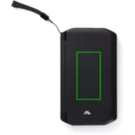   Powerbank Nordic Drift, 2610E18000, 10000 mAh, 20 W, USB-A, USB-C, 17.4x10x2.9 cm, ABS, Policarbonat, Negru