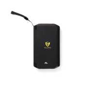   Powerbank Nordic Drift, 2610E18000, 10000 mAh, 20 W, USB-A, USB-C, 17.4x10x2.9 cm, ABS, Policarbonat, Negru