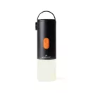 Pompa de camping cu lanterna, Nordic Drift, 2610E18071, 4.5x5x14.5 cm, ABS, Negru