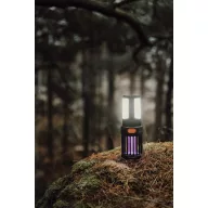   Lampa de camping impotriva tantarilor, Nordic Drift, 2610E18072, 7.8x7.3x22.6 cm, ABS, Negru