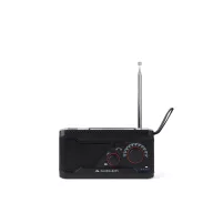   Radio multifunctional, Nordic Drift, 2610E18816, 4000 mAh, 15x5.9x7.7 cm, ABS, Negru