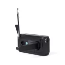 Radio multifunctional, Nordic Drift, 2610E18816, 4000 mAh, 15x5.9x7.7 cm, ABS, Negru