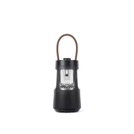   Boxa portabila cu lampa camping, Nordic Drift, 2610E18814, 10W, Wireless, 18xØ9.6 cm, ABS, Fier, Negru