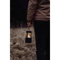   Boxa portabila cu lampa camping, Nordic Drift, 2610E18814, 10W, Wireless, 18xØ9.6 cm, ABS, Fier, Negru