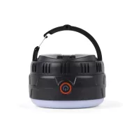   Lampa de camping cu manivela, Nordic Drift, 2610E18069, 9.8x9.8x6.3 cm, ABS, Polistiren, Negru