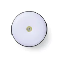   Lampa de camping cu manivela, Nordic Drift, 2610E18069, 9.8x9.8x6.3 cm, ABS, Polistiren, Negru