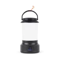   Lampa de camping cu manivela, Nordic Drift, 2610E18068, 10x10x17.8 cm, ABS, Policarbonat, Negru