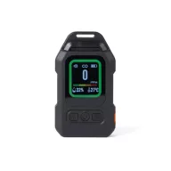   Alarma portabila multifunctionala cu detector CO, Nordic Drift, 2610E18067, 5.6x3.1x9.7 cm, ABS, Negru