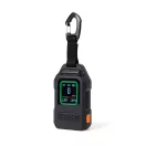Alarma portabila multifunctionala cu detector CO, Nordic Drift, 2610E18067, 5.6x3.1x9.7 cm, ABS, Negru