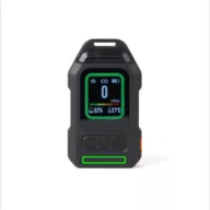   Alarma portabila multifunctionala cu detector CO, Nordic Drift, 2610E18067, 5.6x3.1x9.7 cm, ABS, Negru