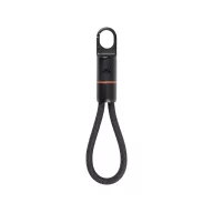   Cablu de incarcare, Nordic Drift, 2610E17655, 60 W, 18x4x1.5 cm, Zinc, rPET, Negru