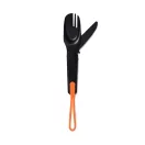 Set tacamuri outdoor 4-in-1, Nordic Drift, 2610E19070, 16.3x3.5x1.5 cm, Otel inoxidabil, Aluminiu, Negru