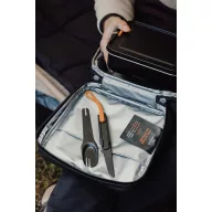   Set tacamuri outdoor 4-in-1, Nordic Drift, 2610E19070, 16.3x3.5x1.5 cm, Otel inoxidabil, Aluminiu, Negru