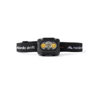   Lanterna de cap reincarcabila, Nordic Drift, 2610E18569, 6.1x3.6x4.7 cm, ABS, Policarbonat, Negru