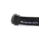 Lanterna de cap reincarcabila, Nordic Drift, 2610E18569, 6.1x3.6x4.7 cm, ABS, Policarbonat, Negru