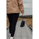 Patura picnic, Nordic Drift, 2610E19388, 130x150x0.5 cm, Poliester, Negru