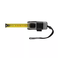   Ruleta 3M/16 mm cu auto stop, Everestus, 42FEB230805, 6.8x7.6x3.7 cm, ABS, Otel, Negru