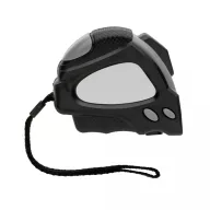   Ruleta 5M/19 mm cu auto stop, Everestus, 42FEB230806, 8.9x7.5x4 cm, ABS, Otel, Negru