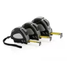 Ruleta 5M/19 mm cu auto stop, Everestus, 42FEB230806, 8.9x7.5x4 cm, ABS, Otel, Negru