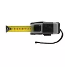 Ruleta 8M/25 mm cu auto stop, Everestus, 42FEB230807, 10x8.7x4.8 cm, ABS, Otel, Negru