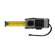   Ruleta 8M/25 mm cu auto stop, Everestus, 42FEB230807, 10x8.7x4.8 cm, ABS, Otel, Negru