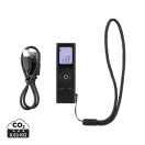 Ruleta laser 30M, 2401E16216, GearX, 6.9x6x1.4 cm, Aluminiu, Negru