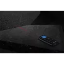 Ruleta laser 30M, 2401E16216, GearX, 6.9x6x1.4 cm, Aluminiu, Negru