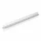 Rigla triunghiulara 30cm, 5 scari diferite, Everestus, 20IAN1373, Argintiu, Aluminiu