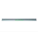 Rigla triunghiulara 30cm, 5 scari diferite, Everestus, 20IAN1373, Argintiu, Aluminiu