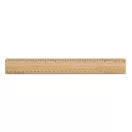 Rigla 30 cm, 2401E16417, Everestus, 31x4x0.6 cm, Bambus, Maro